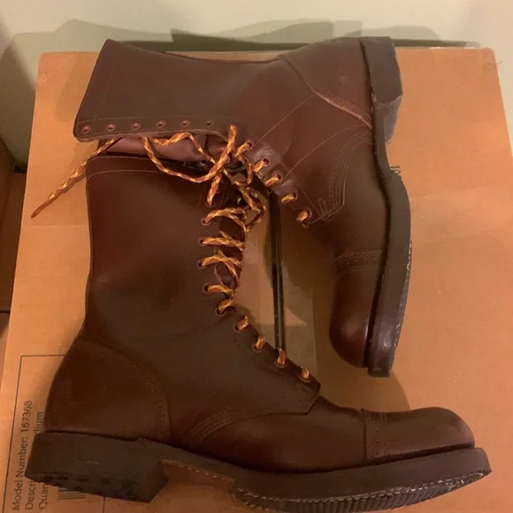 Corcoran brown leather boots. Size 12 D. Made in USA - Picture 7 of 10